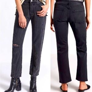 CURRENT ELLIOTT The original straight jeans in black